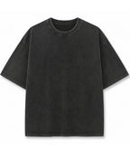 Vintage Fade Wash Oversized T-shirt Front Design