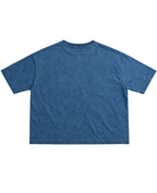 Denim Wash Boxy Fit T-shirt Back Design