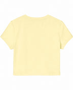 Butter Yellow Baby Tee Back Design