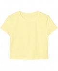 Butter Yellow Baby Tee Front Design