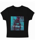 Black Baby Tee Front Design