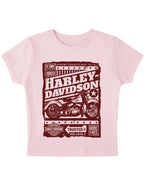 Baby Pink Baby Tee Front Design