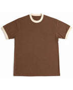 Mousse & Cream Ringer tee Front Design