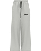 Grey Baggy Fit Sweatpants Front Design